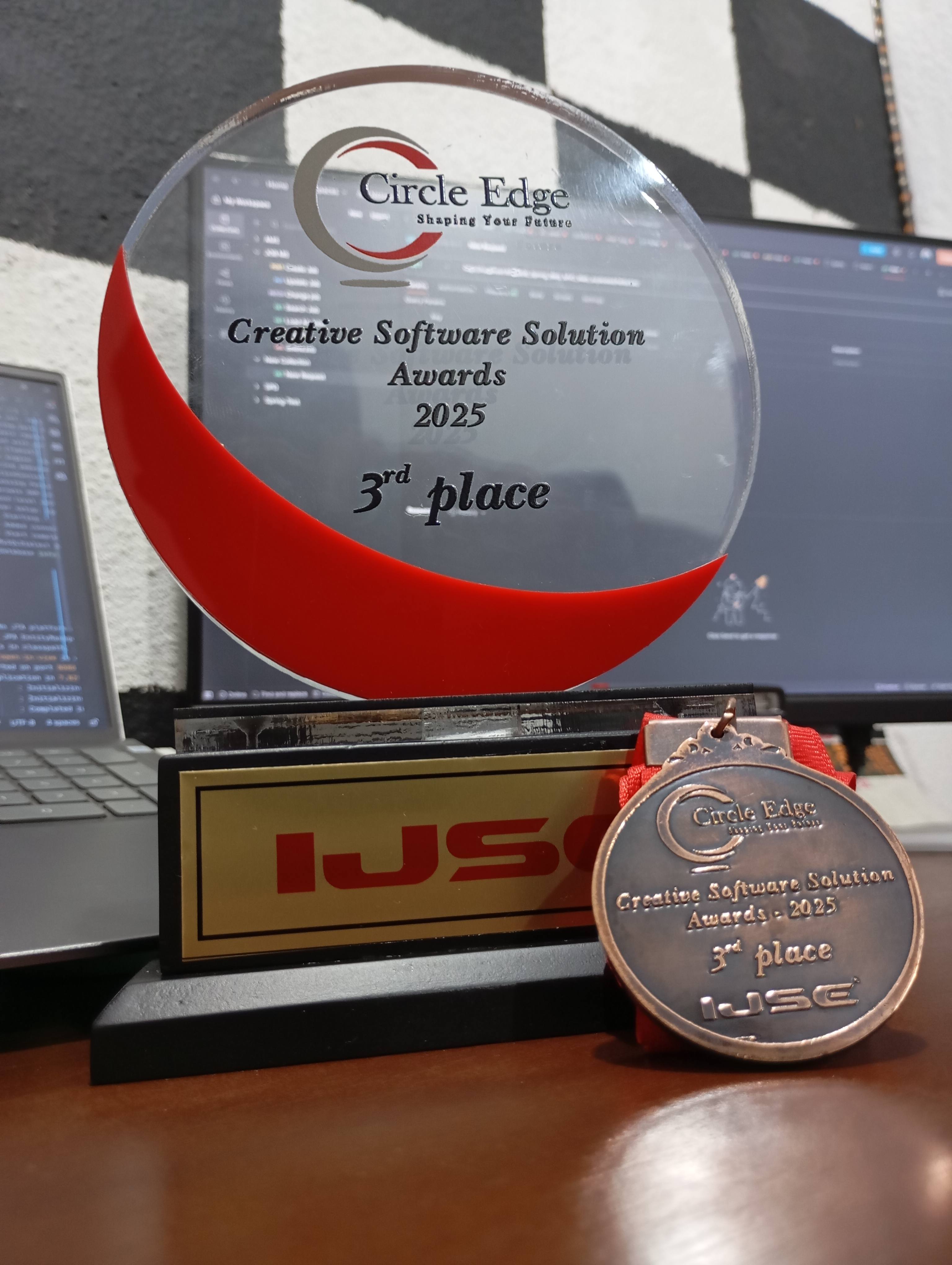 Circle Edge 3rd Place Award